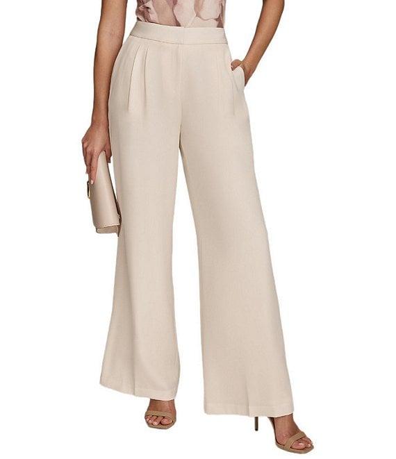 Donna Karan High-Rise Wide Leg Pant Product Image
