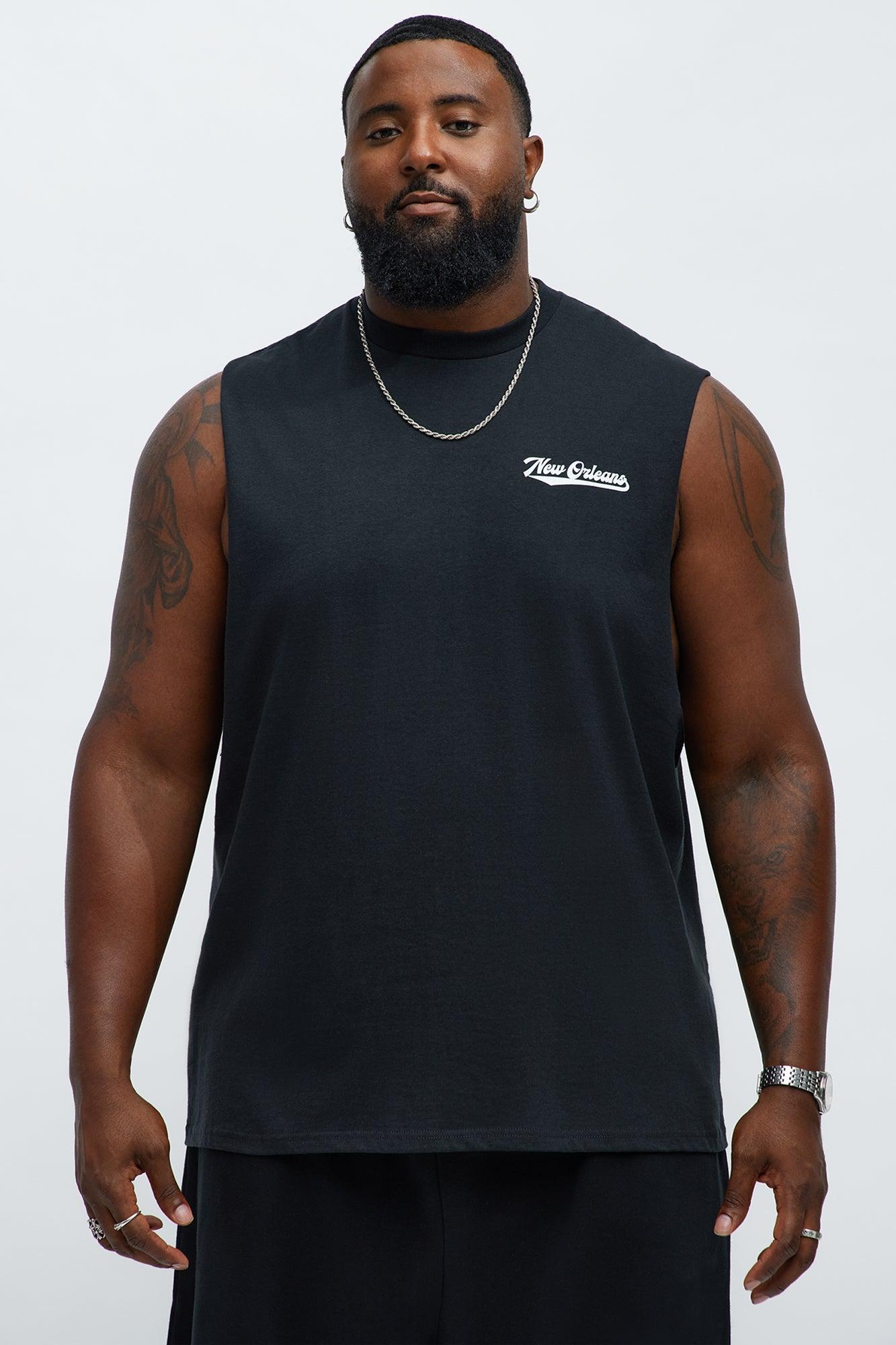 New Orleans Muscle Tee - Black Male Product Image