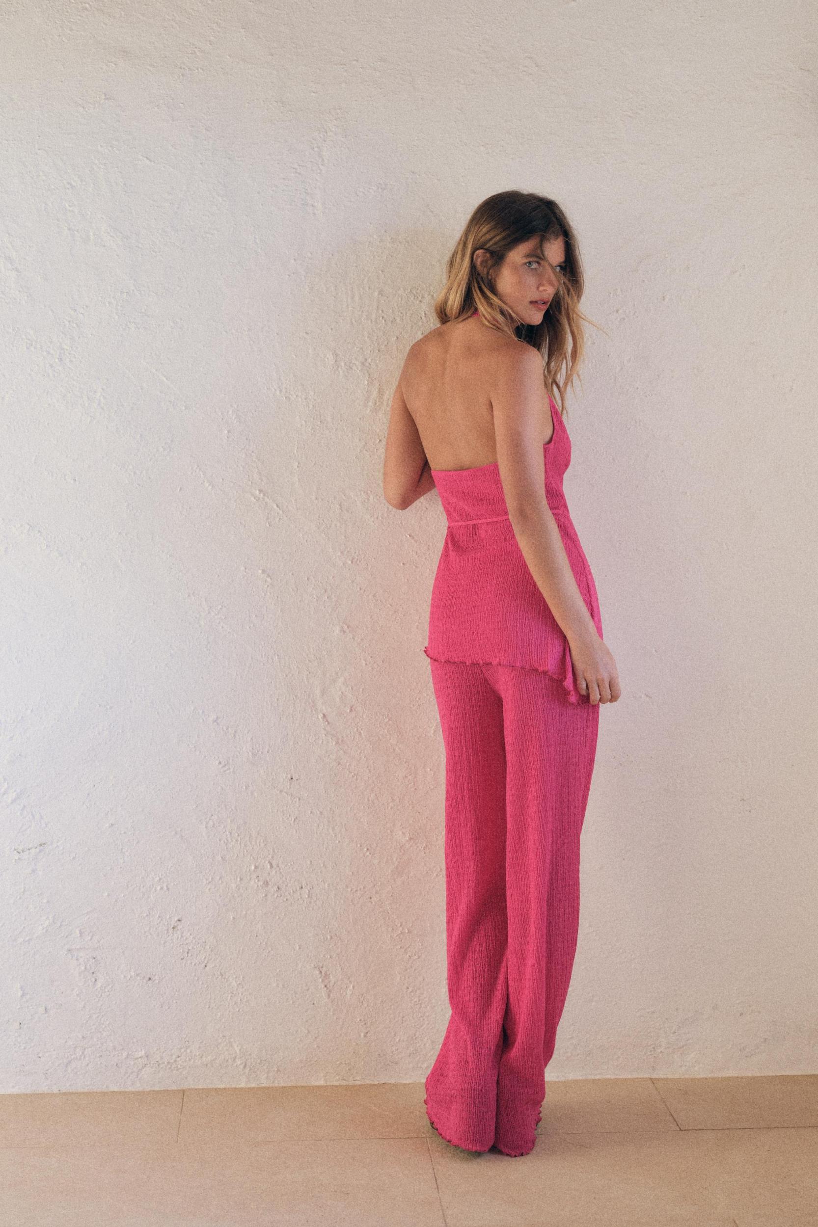 TEXTURED ASYMMETRIC TOP Product Image