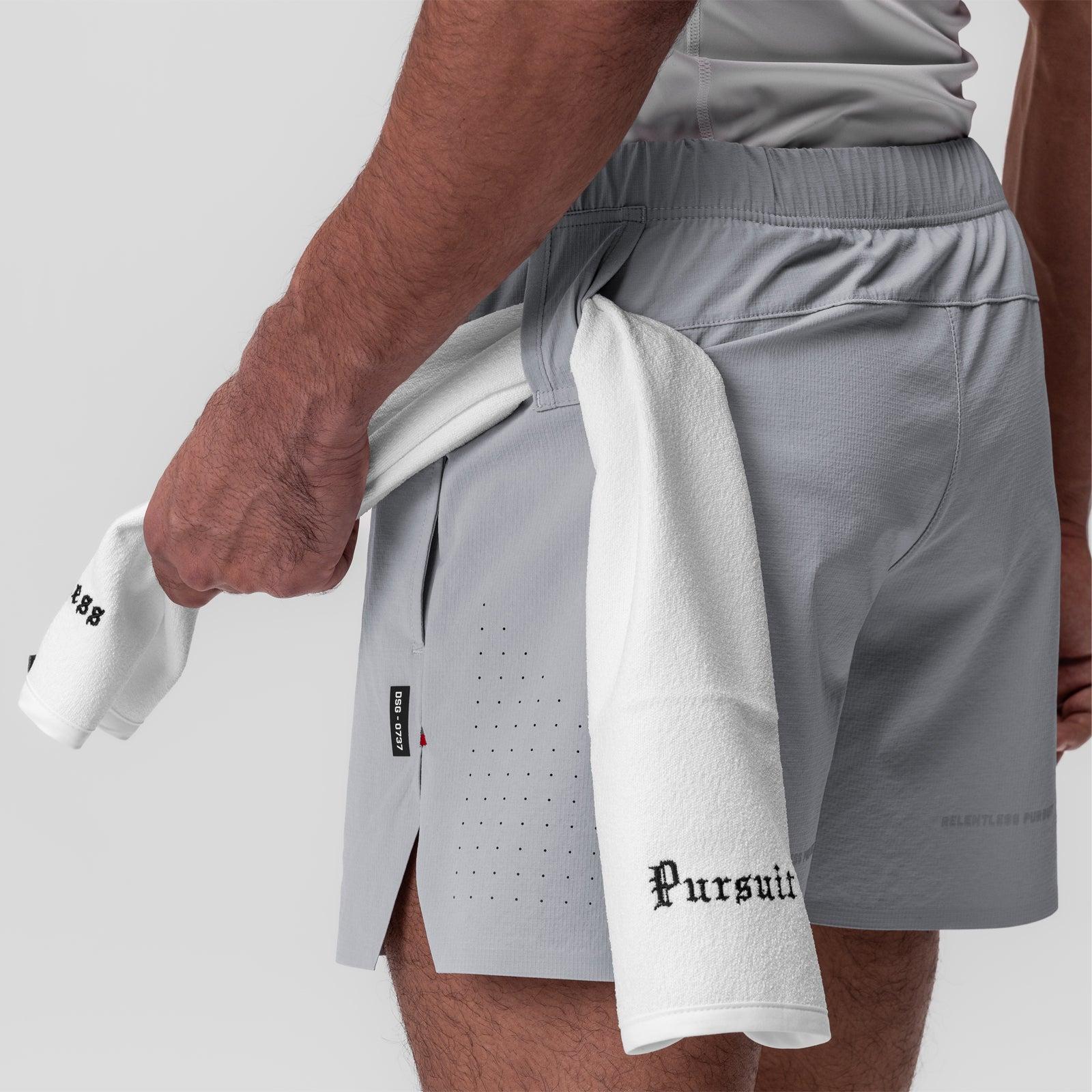 0737. Ripstop 6" Perforated Short - Slate Grey Male Product Image