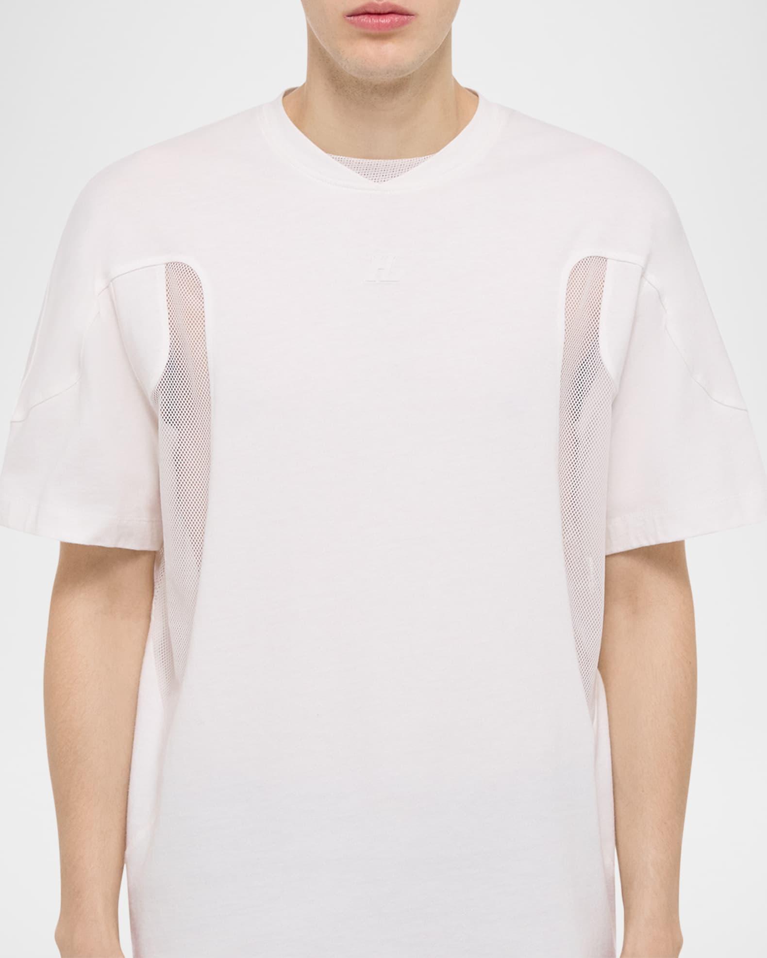 Men's Sport Mesh-Panel Crewneck T-Shirt Product Image