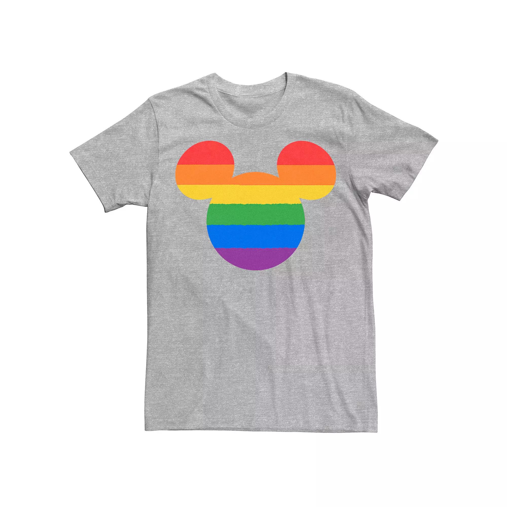 Disney's Mickey Mouse Rainbow Fill Men's Graphic Tee,  Product Image