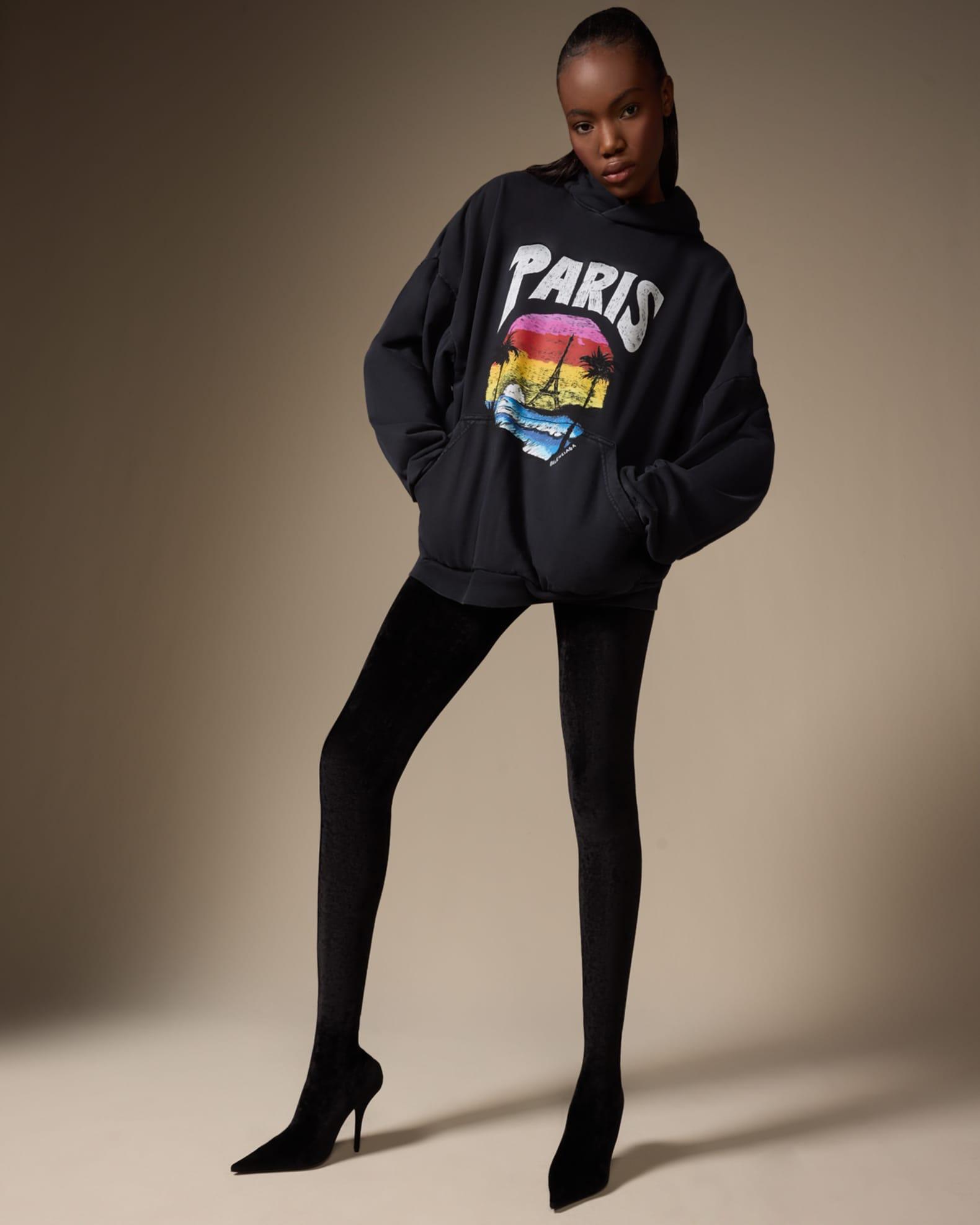 Tropical Paris Oversized Hoodie  Product Image