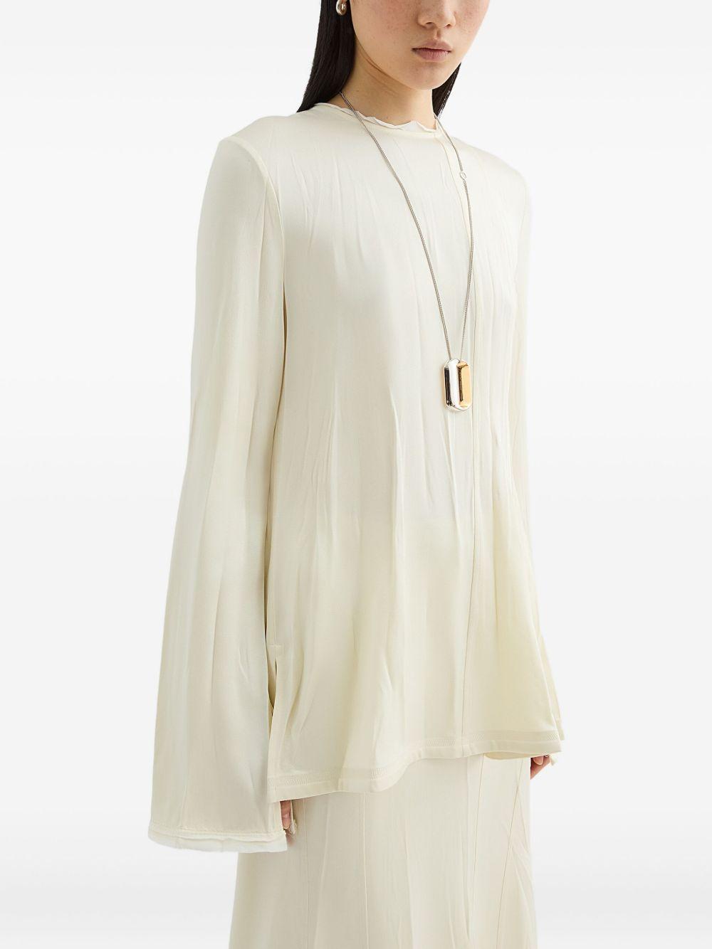 satin blouse Product Image