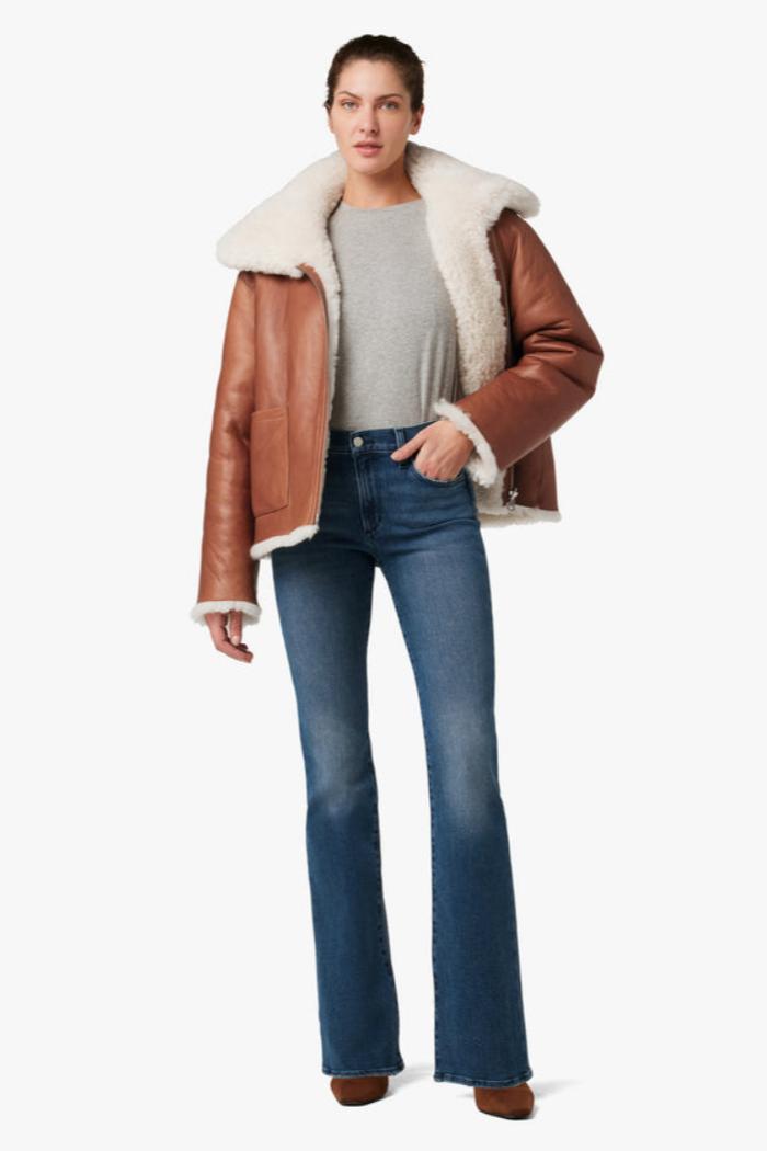 THE FRANKIE MID RISE BOOTCUT // 34" INSEAM // UNFORGETABLE Product Image