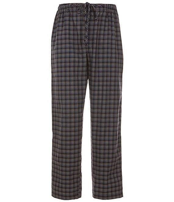 Hart Schaffner Marx Checkered Plaid Woven Sleep Pants Product Image