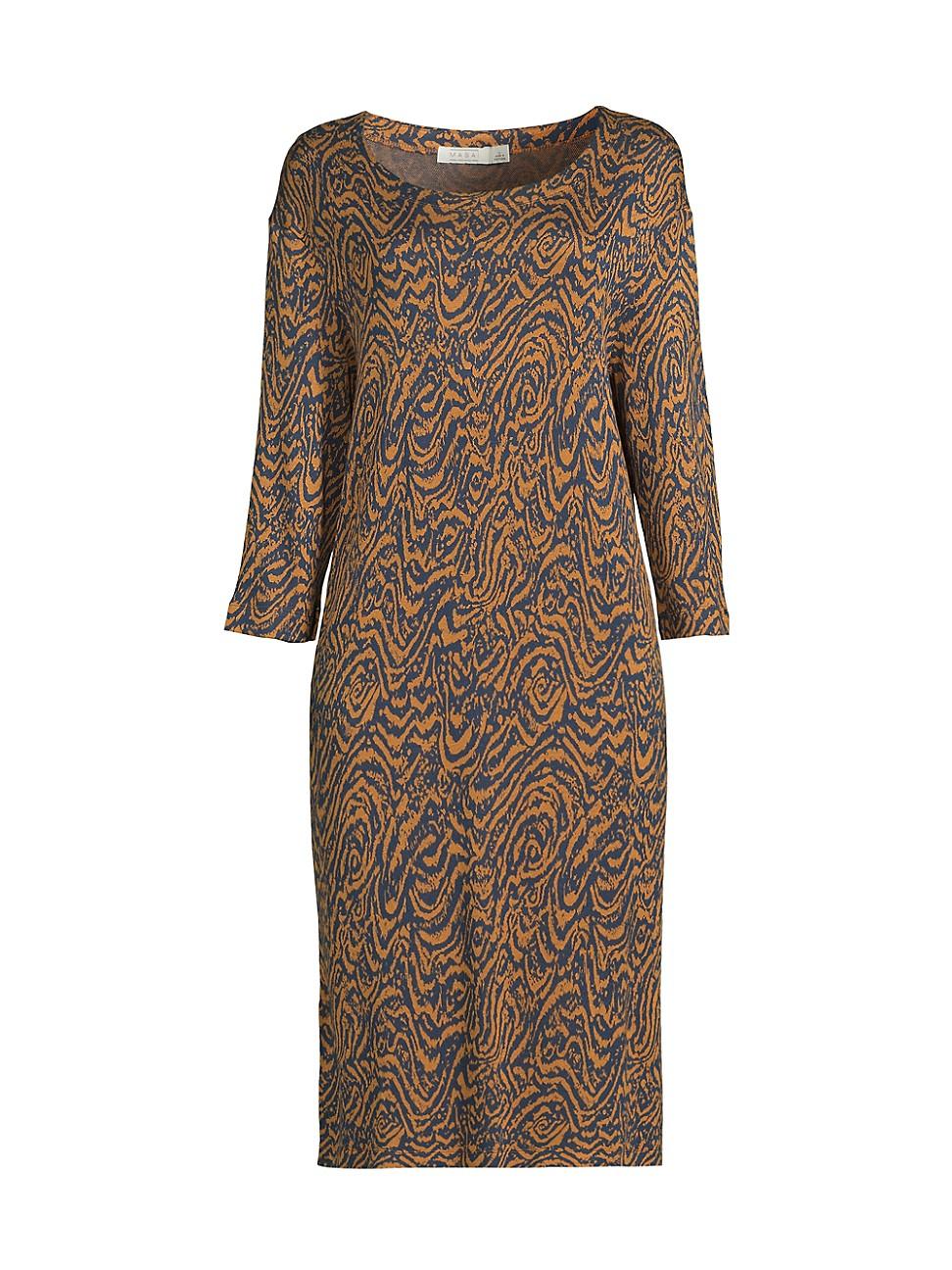 Womens Nikita Printed Midi-Dress Product Image