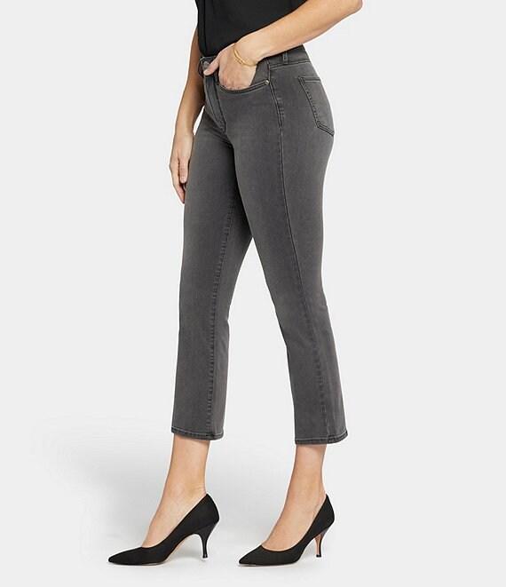 NYDJ High Rise Slim Cropped Stretch Denim Jeans Product Image