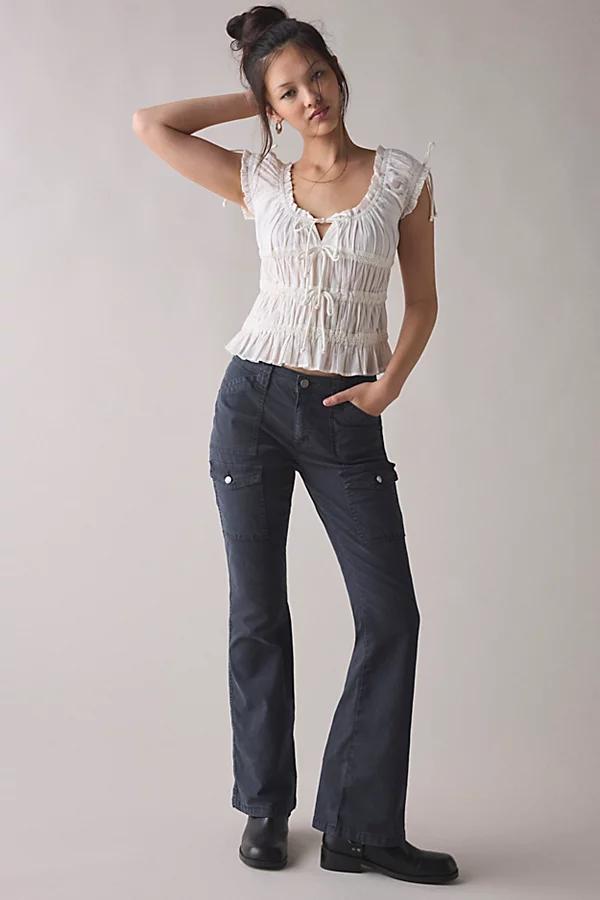 BDG Brigid Canvas Low-Rise Bootcut Utility Pant Womens at Urban Outfitters Product Image