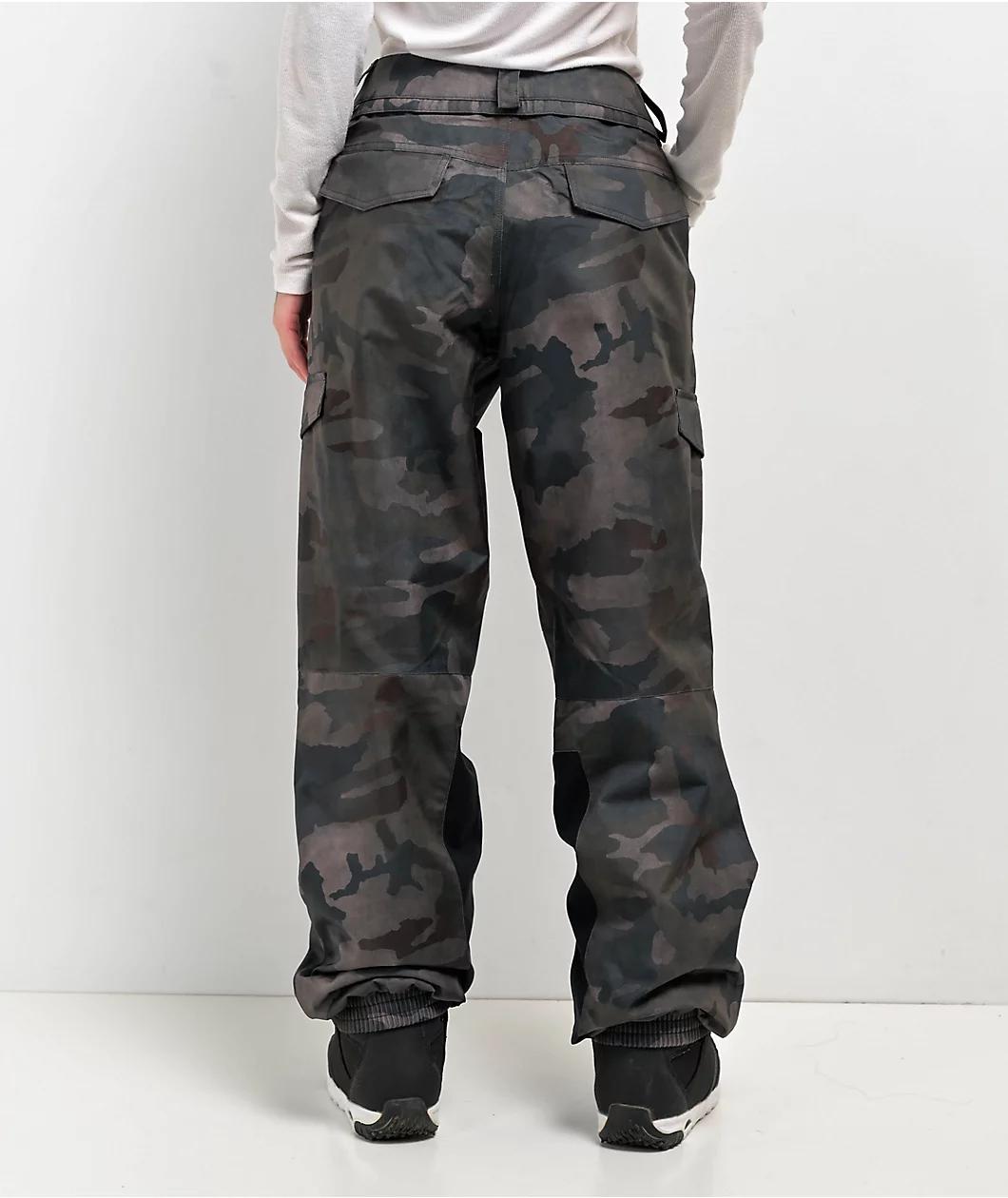 Volcom Wildling Cloudwash Camo 15K Snowboard Pants Product Image