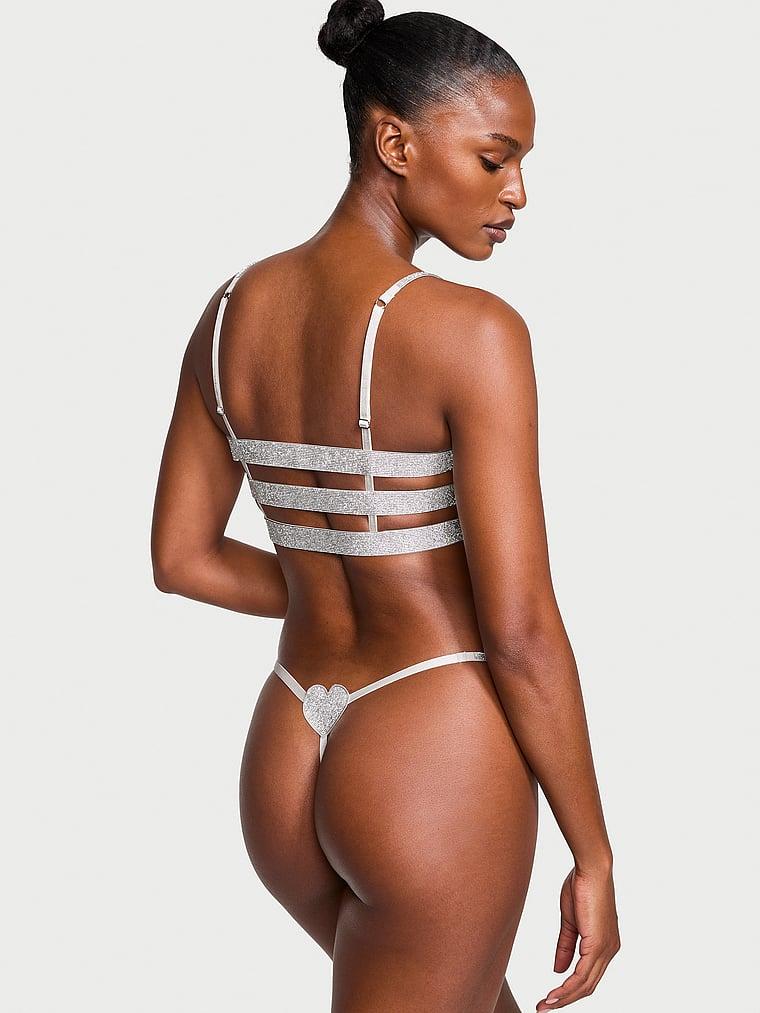 Shine Bandeau Bralette & Panty Set Product Image