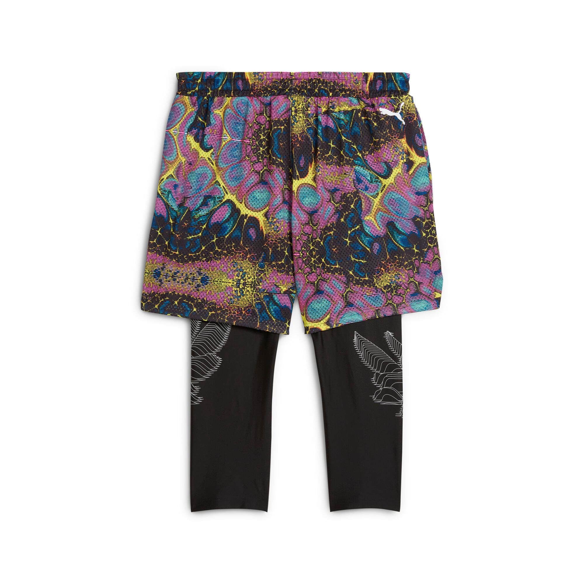 PUMA x LAMELO BALL Alien Skin 2-in-1 Men's Basketball Tights Product Image