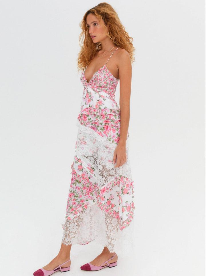 Rosalyn Maxi Dress — Pink Product Image