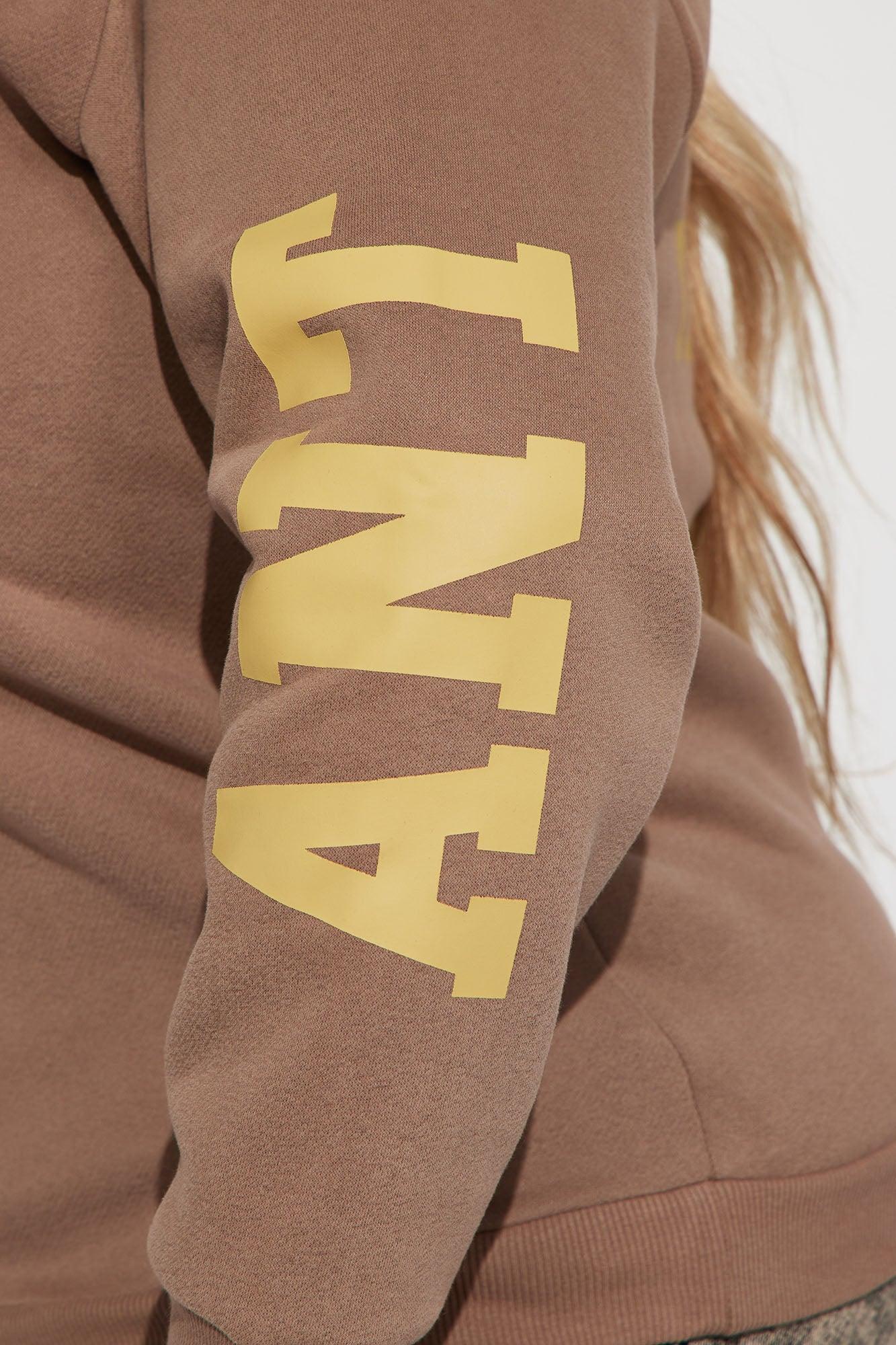 Antisocial Tendencies Sweatshirt - Mocha Product Image