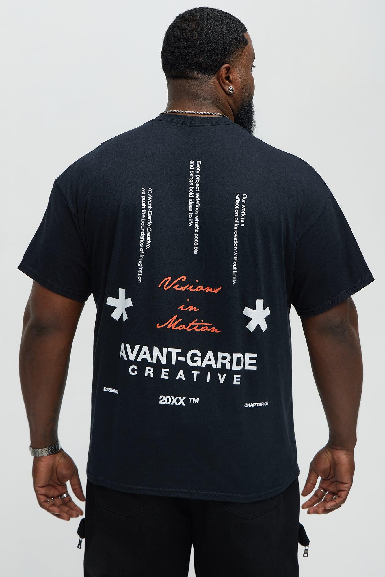 Advant-Garde Creative Dept Short Sleeve Tee - Black Product Image