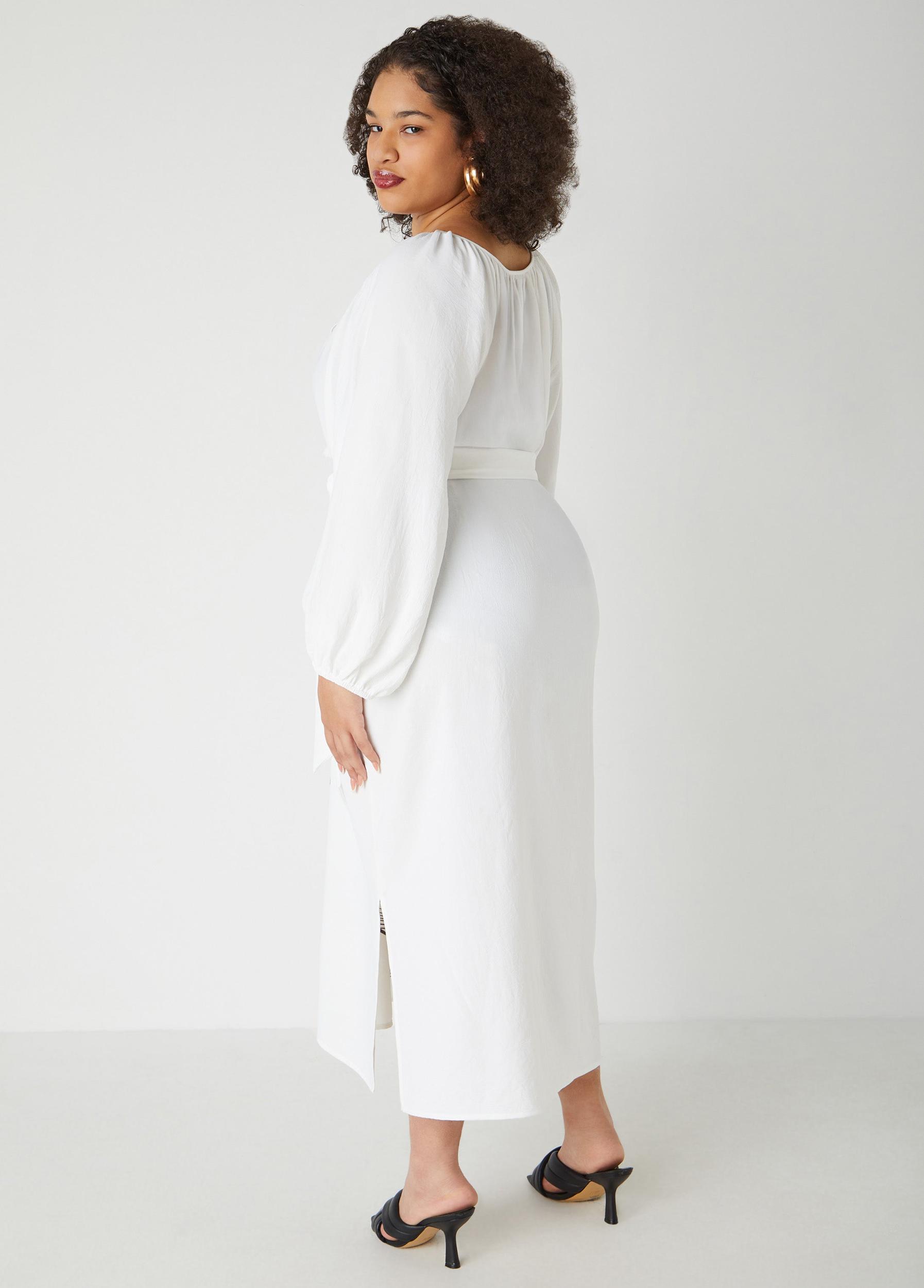 Floral Tie Neck Maxi Dress Product Image