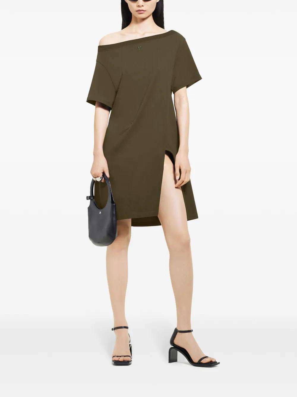 boat neck mini dress Product Image