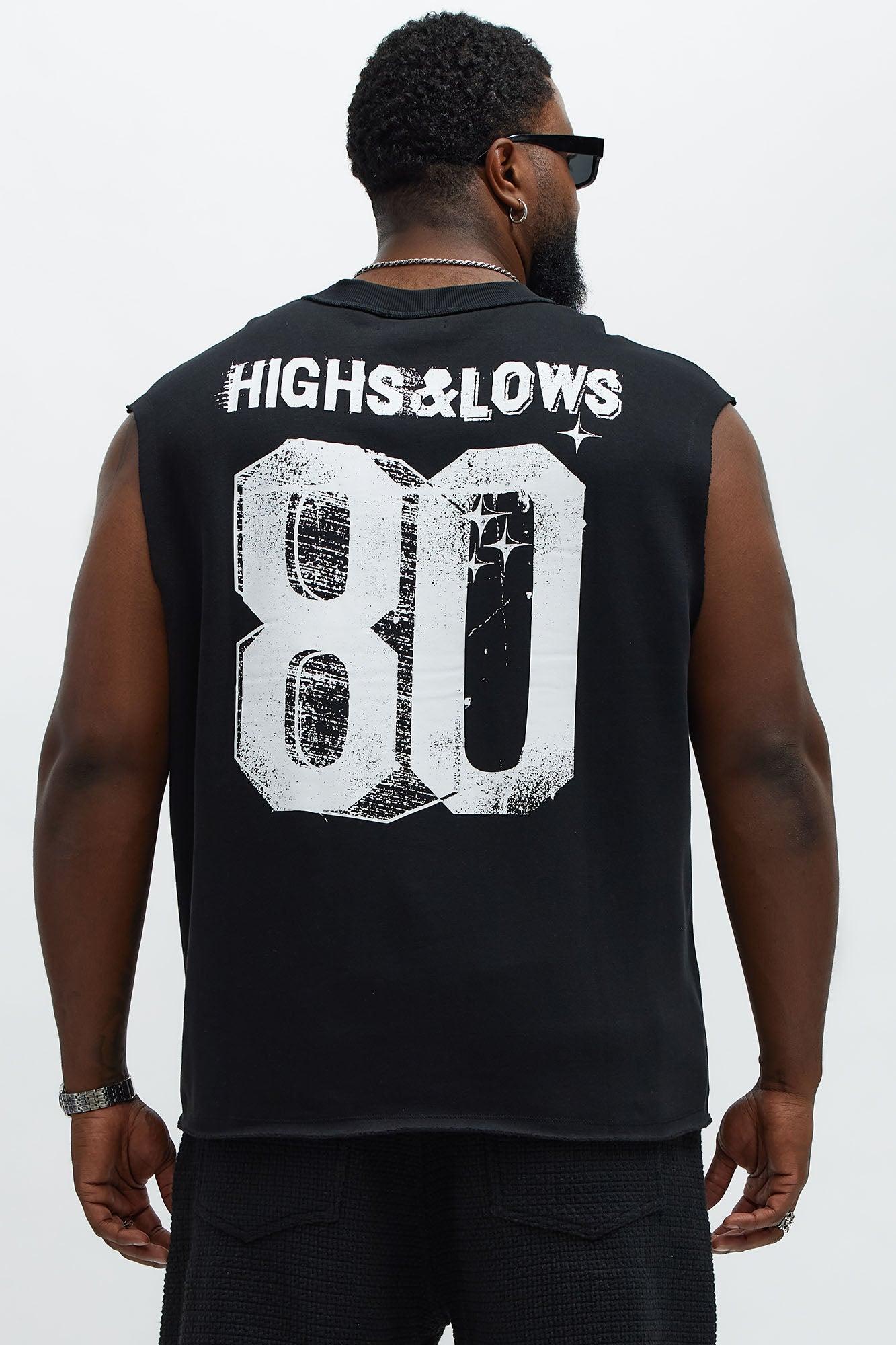 Tyson Highs And Lows Muscle Tee - Black Male Product Image