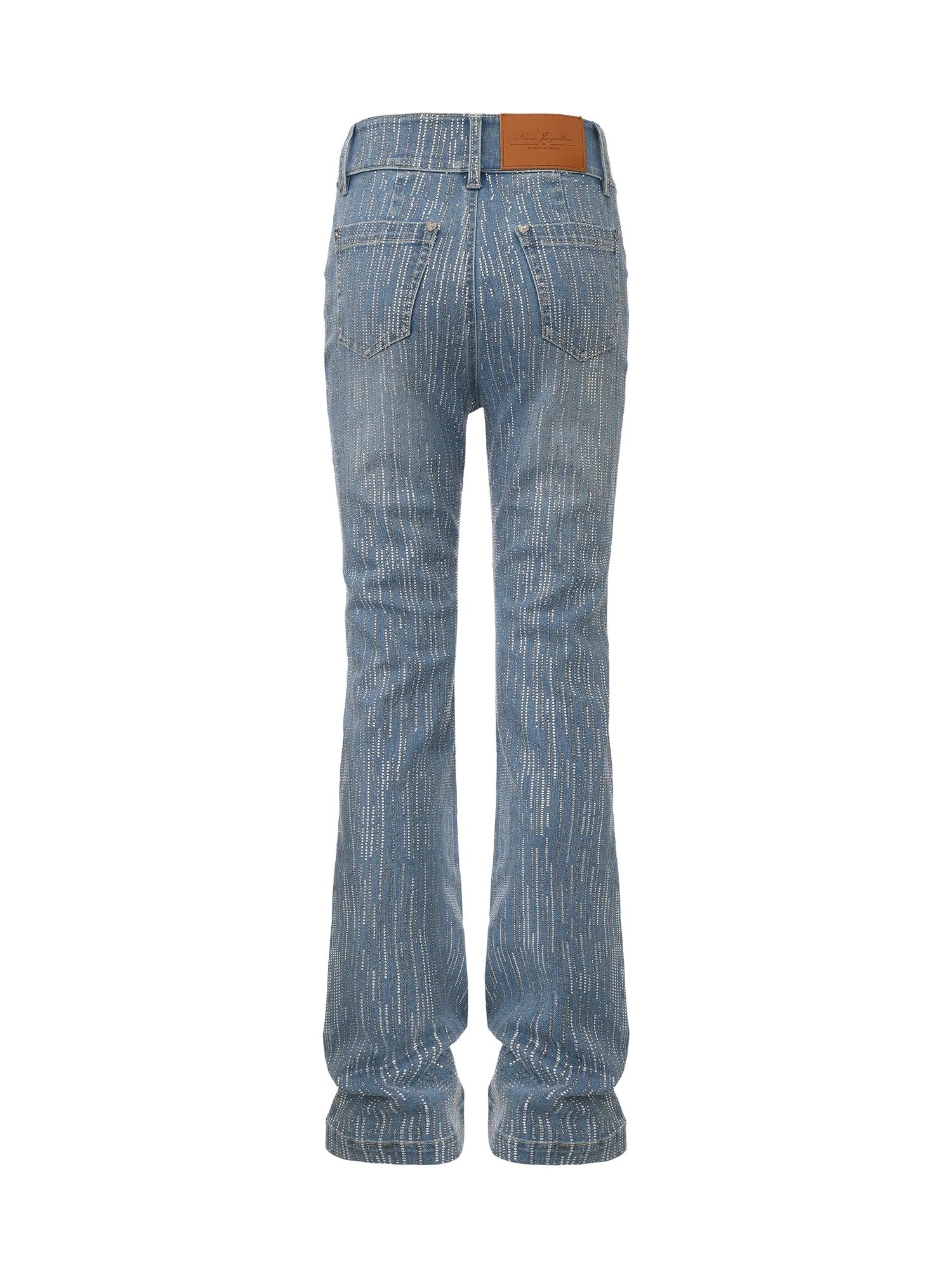 Lexi Low-Rise Light Blue Denim Mini Skirt Product Image