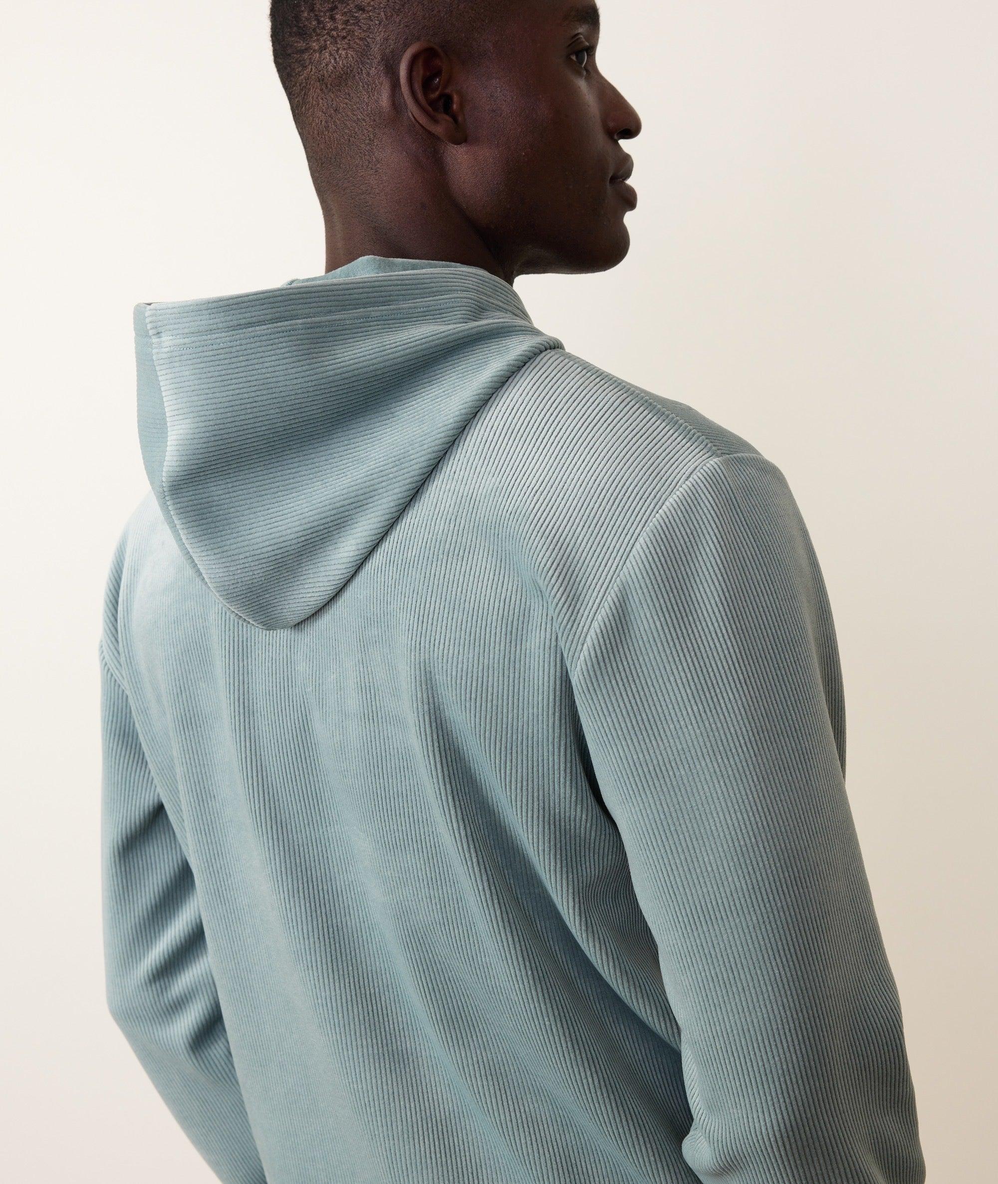 Cord Velour Hoodie Product Image