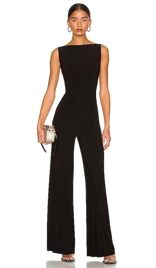 Sleeveless X Straight Leg Jumpsuit Norma Kamali Product Image