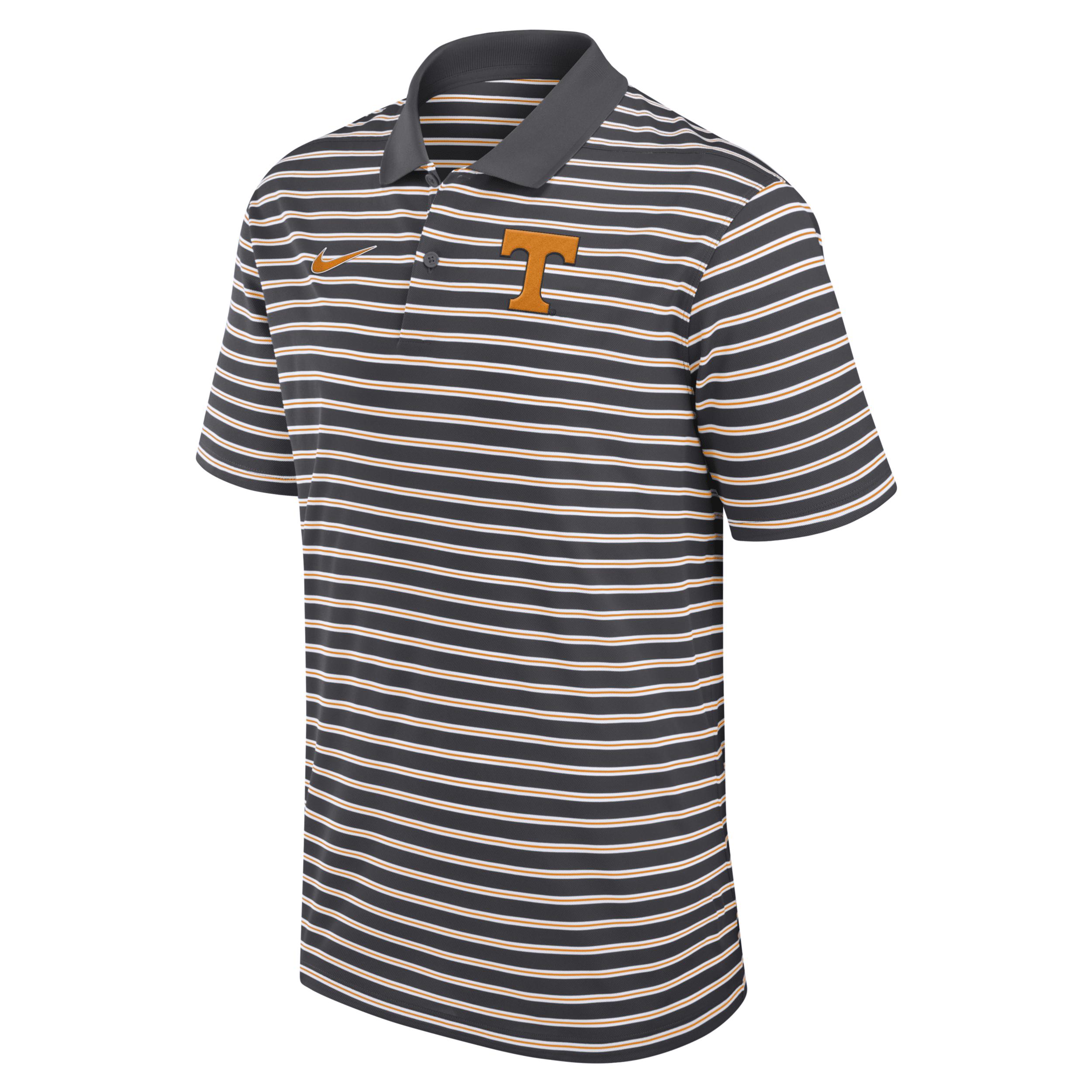 Tennessee Volunteers Primetime Victory Striped Nike Men's Dri-FIT College Polo Product Image
