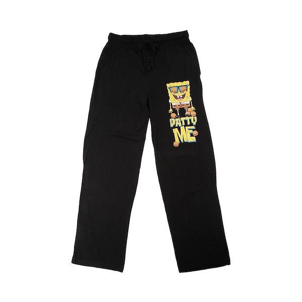 Mens SpongeBob SquarePants™ Krabby Patty Sleep Pants Product Image