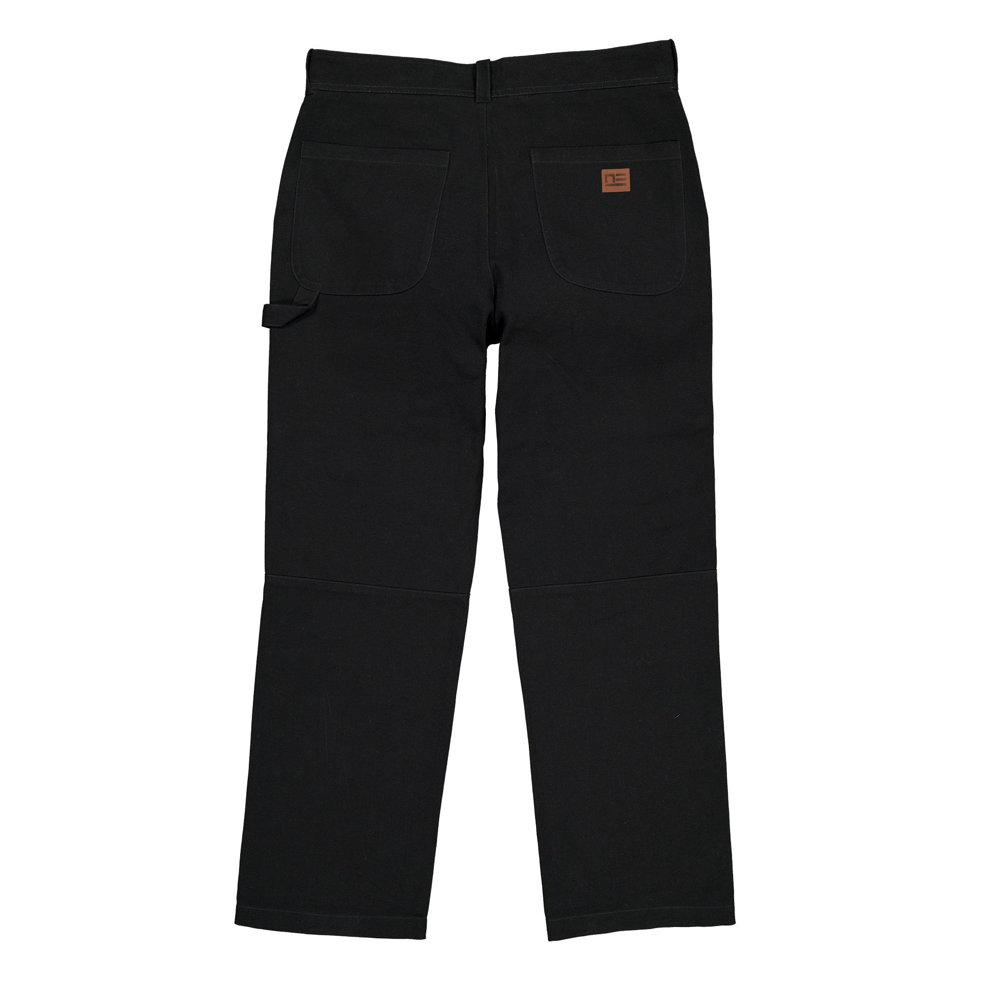 Forge Black Double Knee Pants Male Product Image