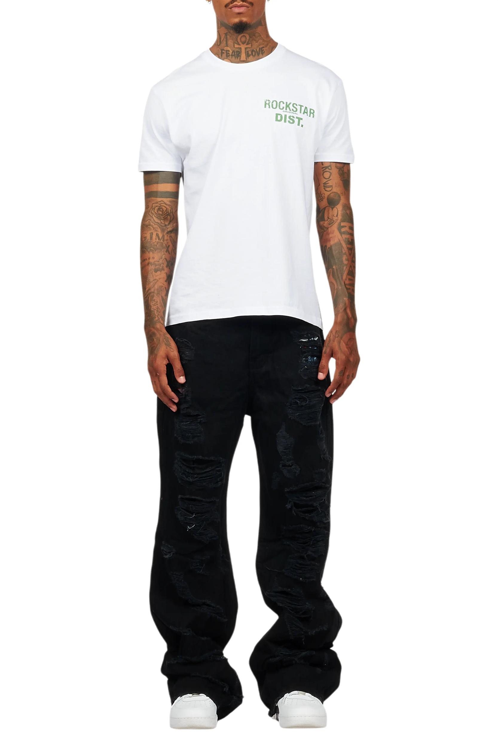 Boys Mical Black Baggy Fit Jean Boys Product Image