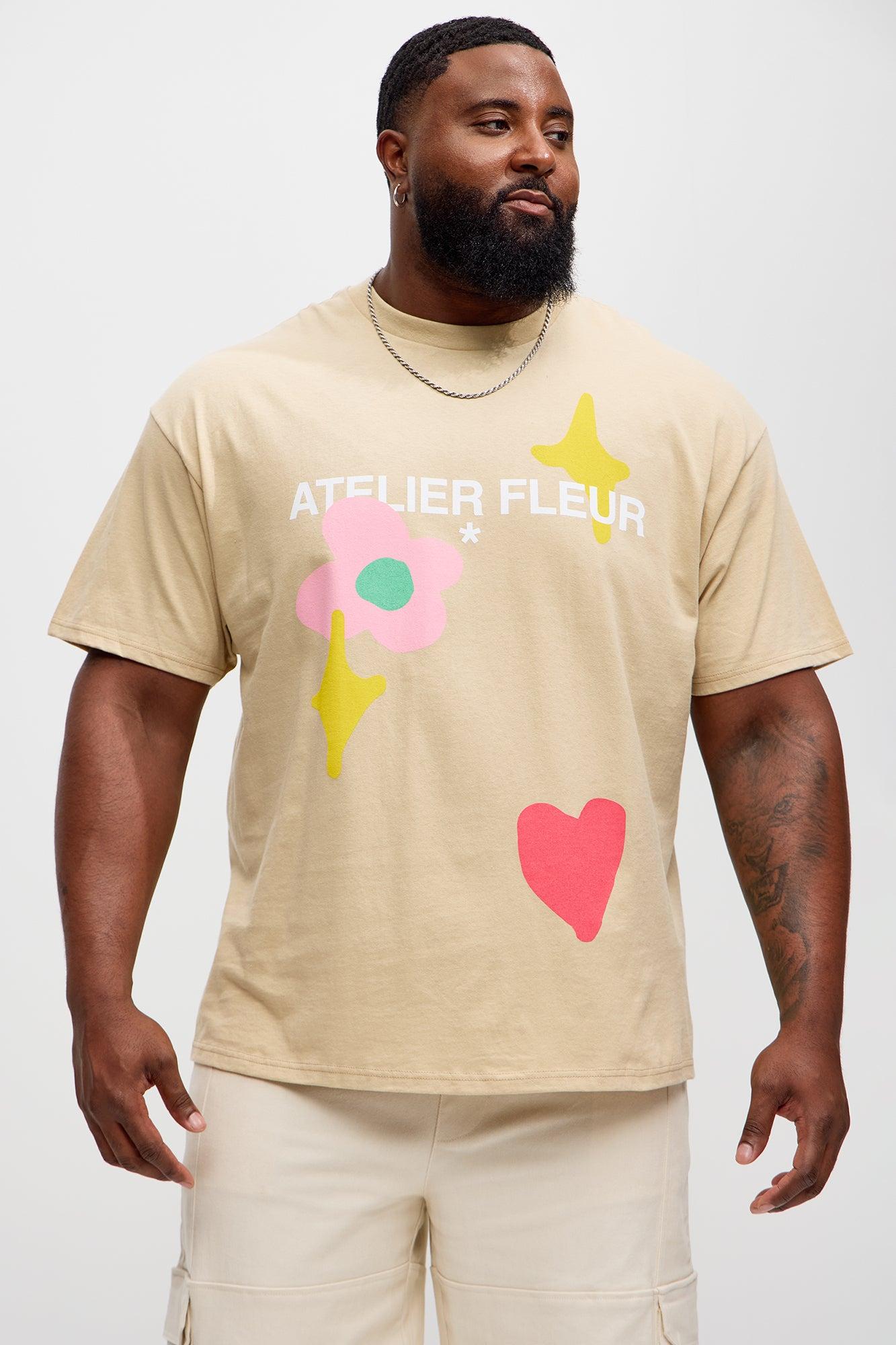 Official Atelier Fleur Short Sleeve Tee - Sand Product Image