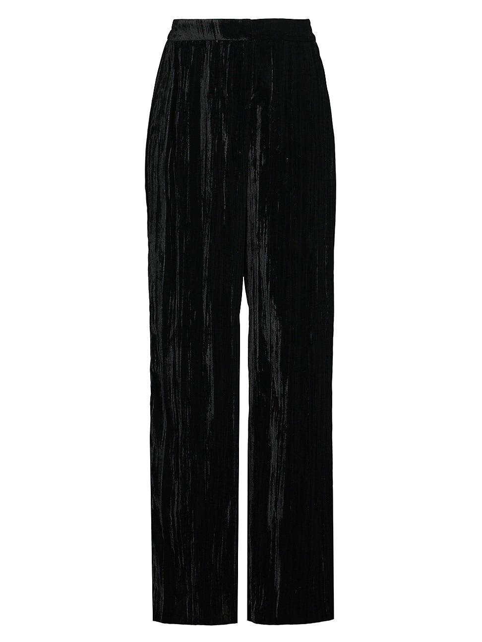 Womens Tyson Crinkled Velvet Pants Product Image