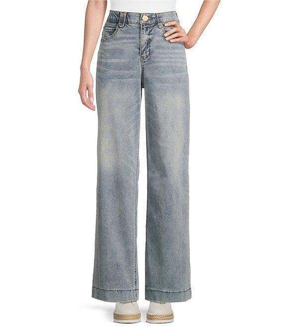 Democracy #double;Ab#double;solution® High Rise Wide Leg Jeans Product Image