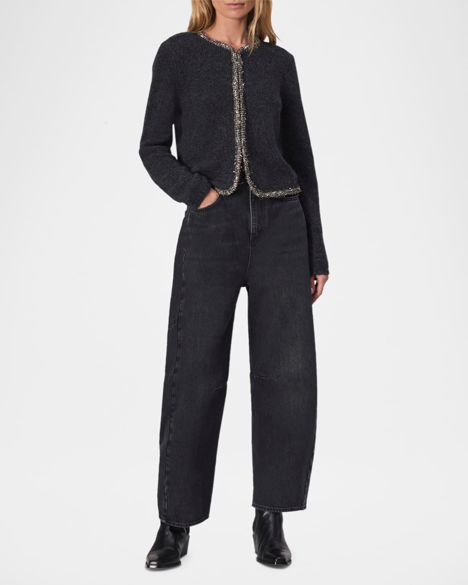 Charlie High-Rise Barrel Jeans Product Image