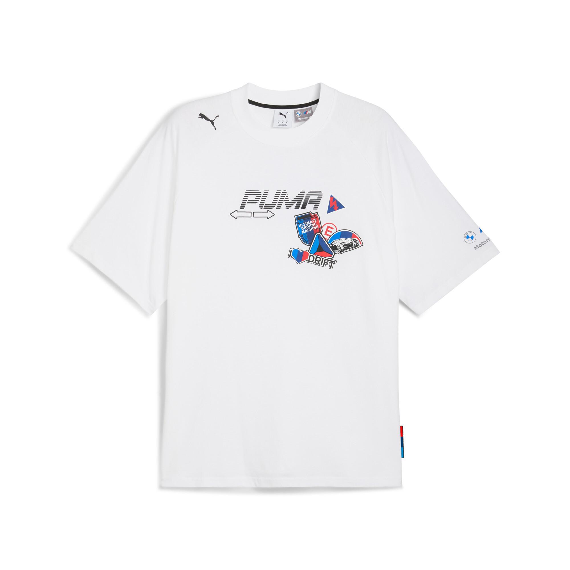 PUMA BMW M Motorsport Sticker T-Shirt Men Product Image