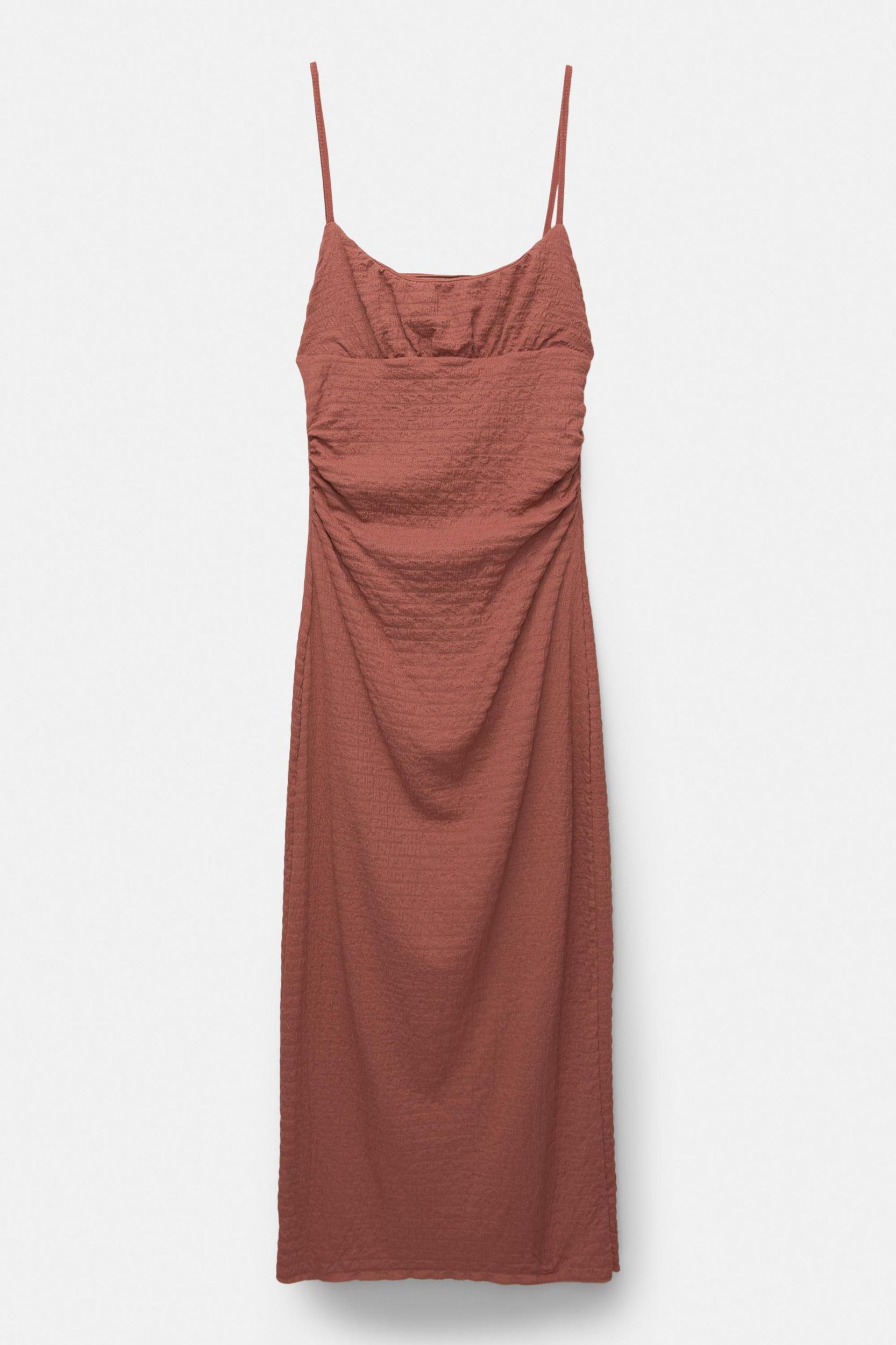 Crepe midi dress Product Image