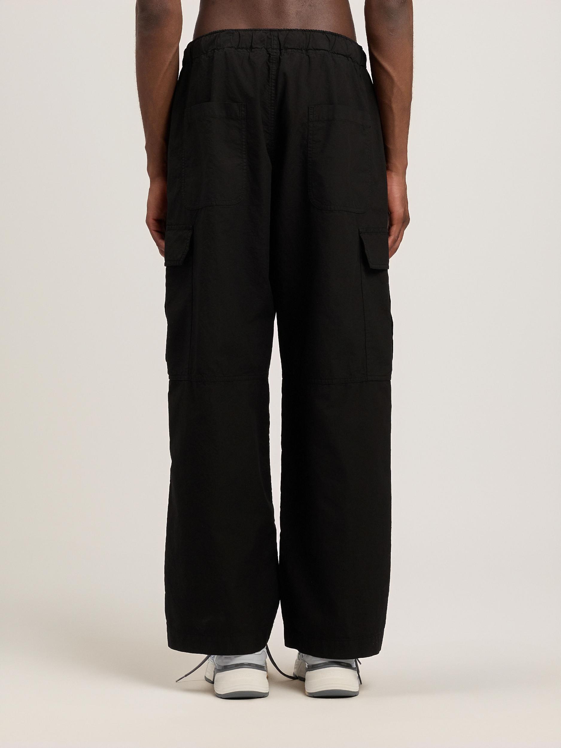Curved Logo Loose Cargo Pants Product Image