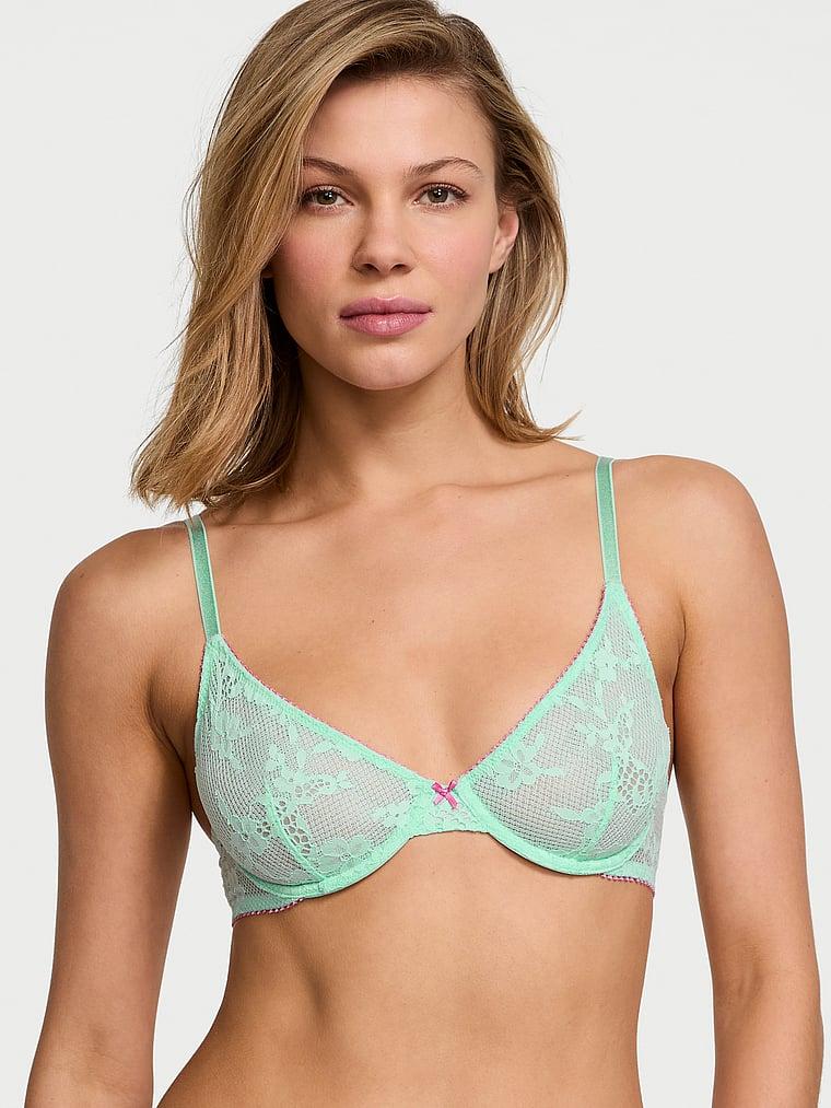 Tease Lace Unlined Demi Bra Product Image