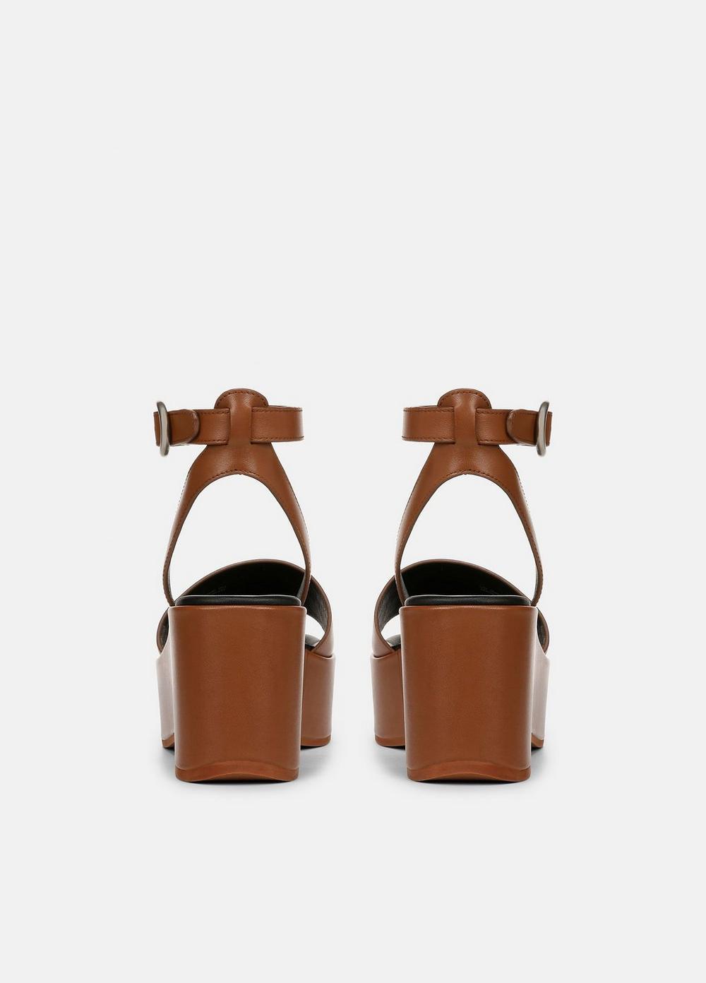 Phillipa Leather Platform Sandal Product Image