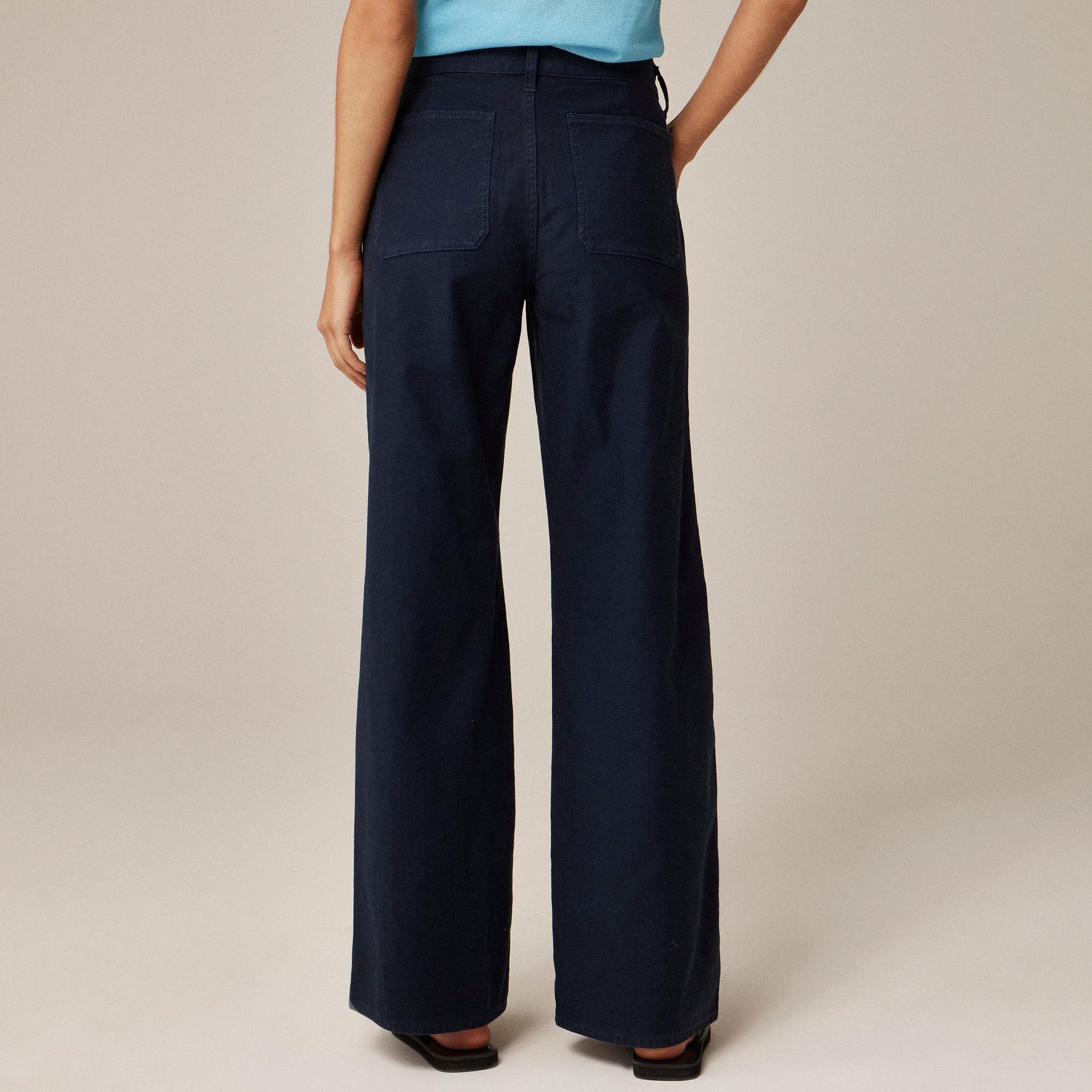 Camp-pocket wide-leg pant Product Image