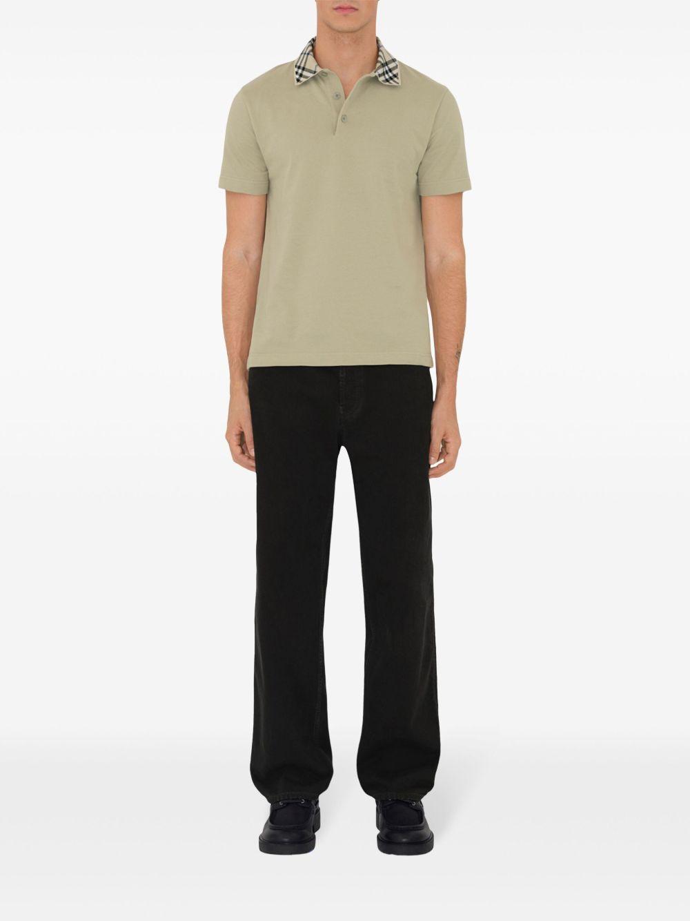 cotton polo shirt Product Image