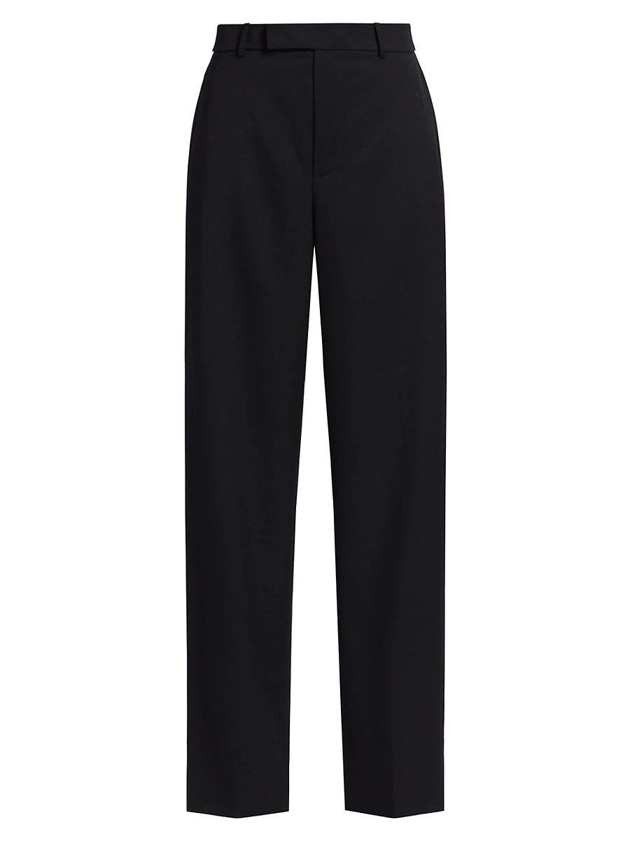 Womens Wool-Blend Pajama Trousers Product Image
