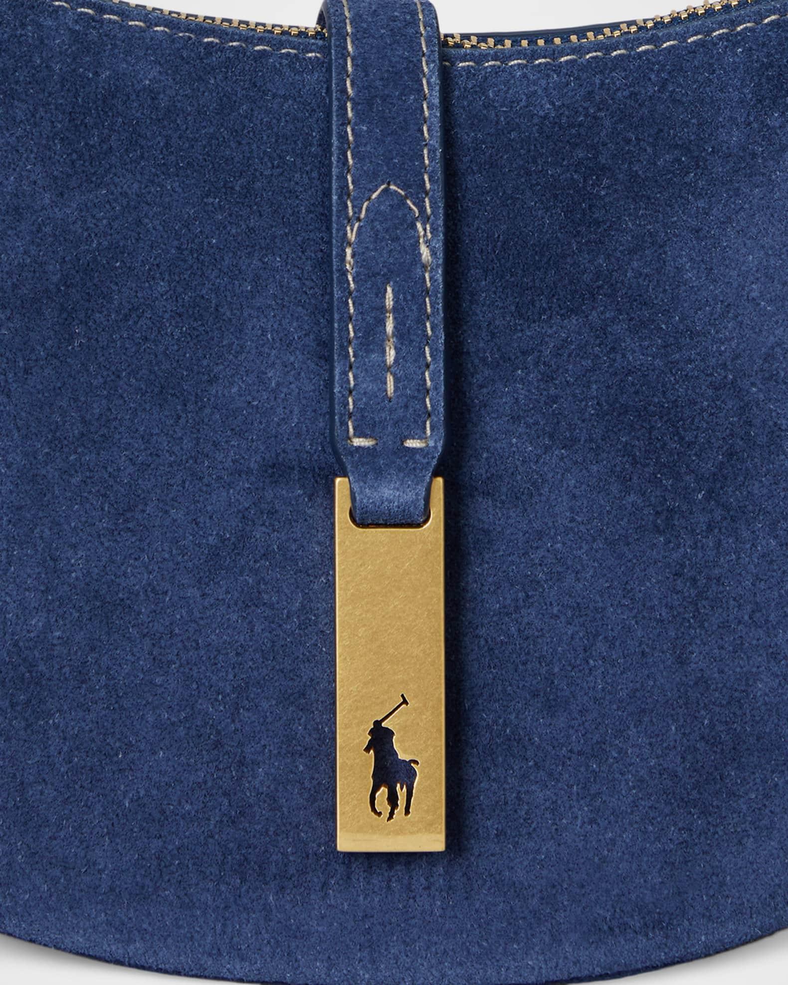 Polo ID Small Suede Shoulder Bag Product Image