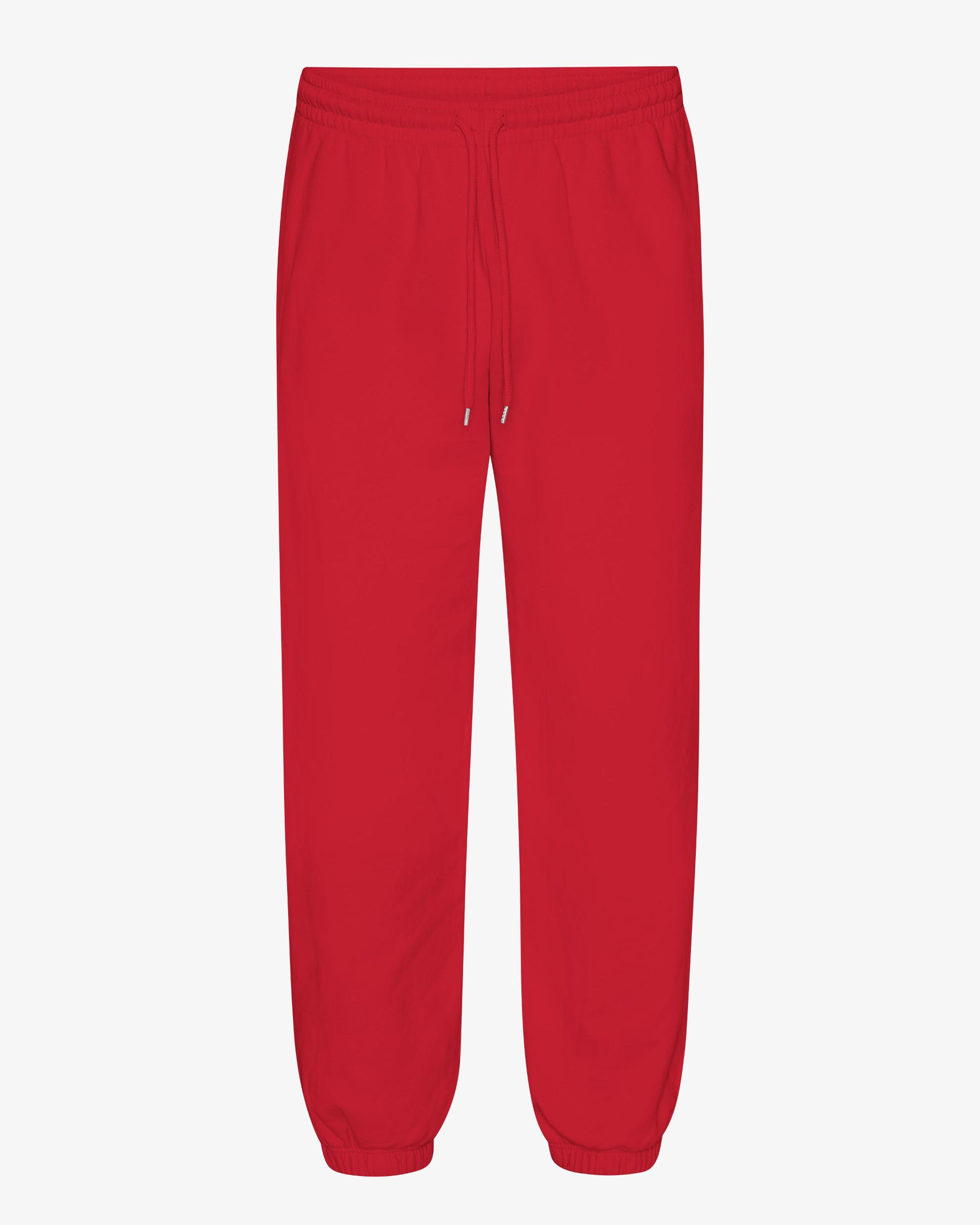 Organic Relaxed Sweatpants - Scarlet Red Product Image