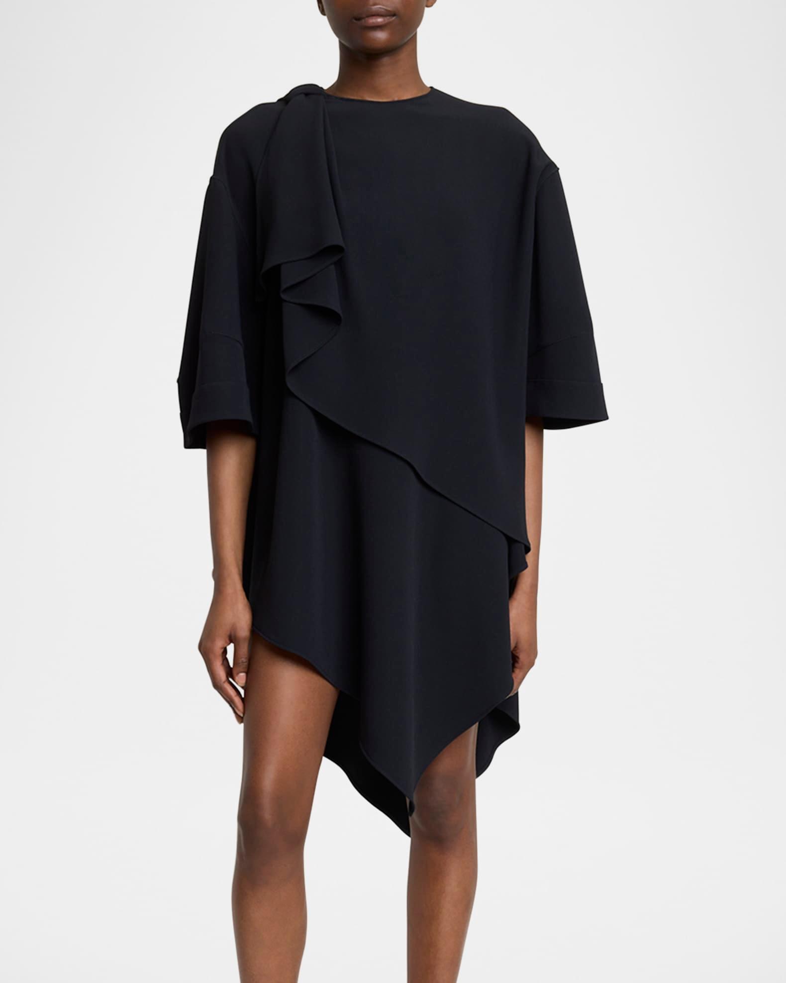 Bow Draped Mini T-Shirt Dress Product Image