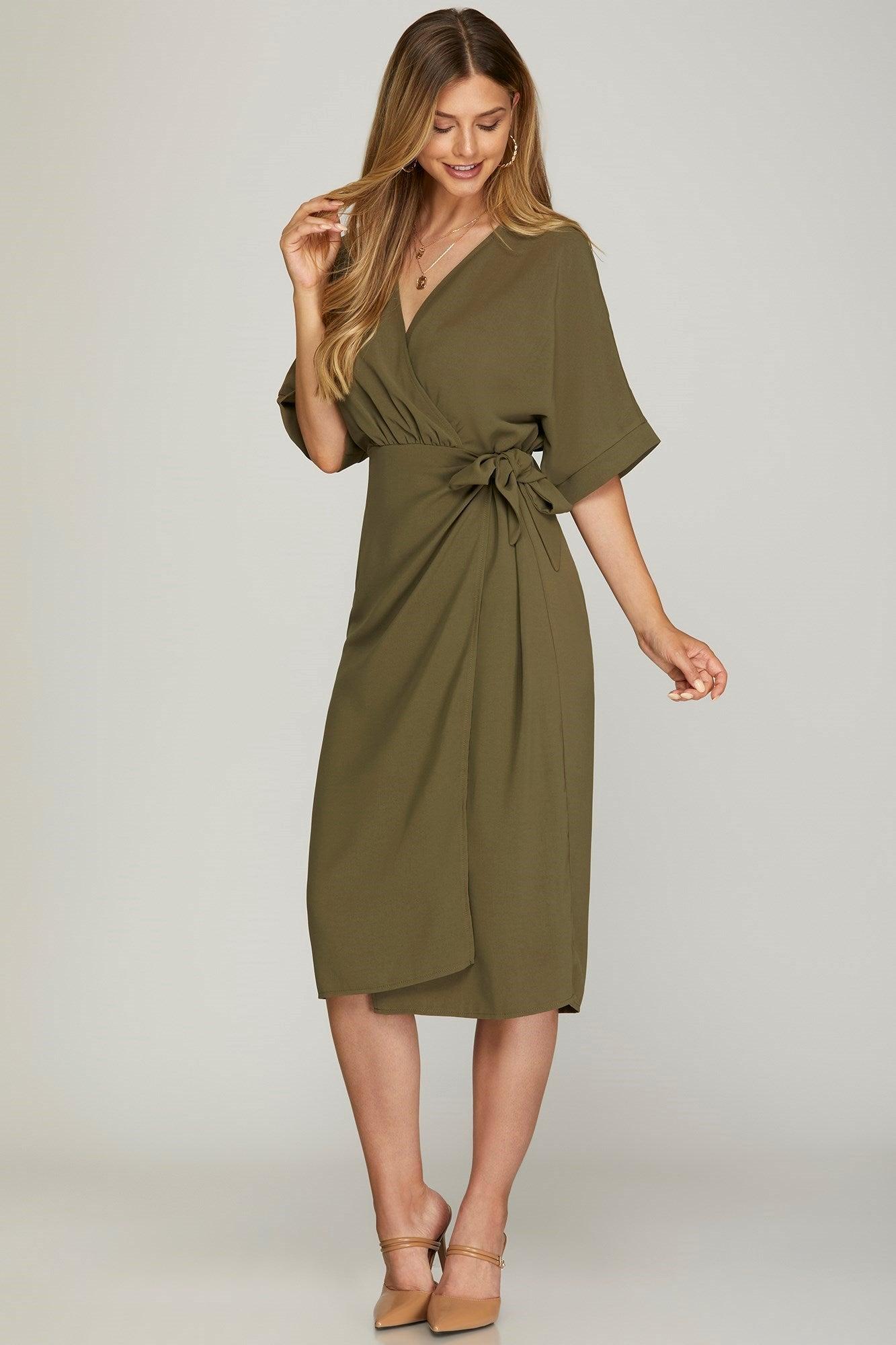 Perfect Timing Midi Dress Product Image