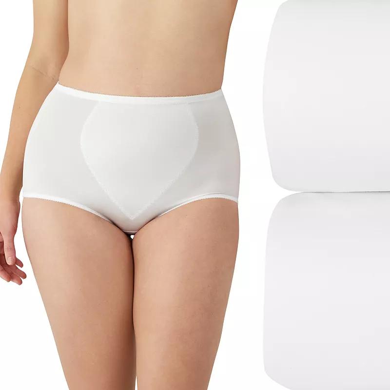 Bali 2-Pack Firm Control Tummy Panel Shaping Brief Panty X710, Women's,  Product Image