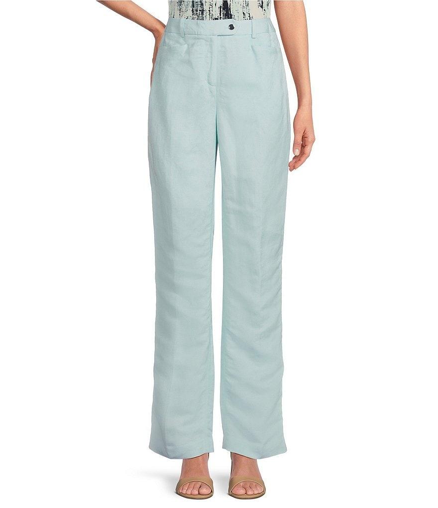 Calvin Klein Linen Blend Modern Fit Pants Product Image