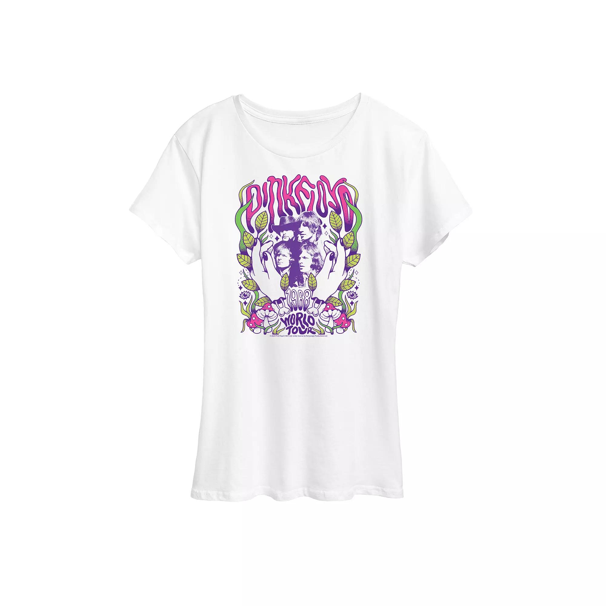 Women's Pink Floyd Psychedelic Graphic Tee,  Product Image