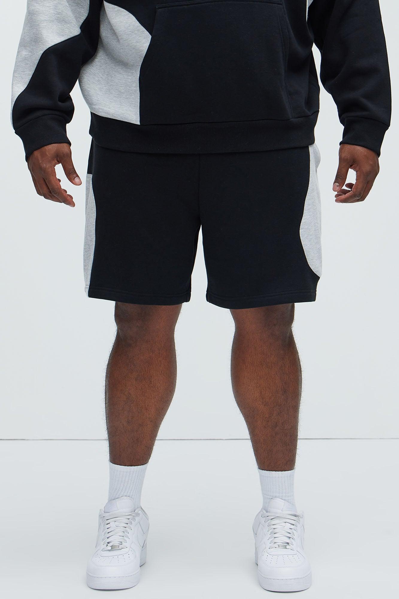 Tyson Opposite Forces Relaxed Shorts - Black/Grey Product Image