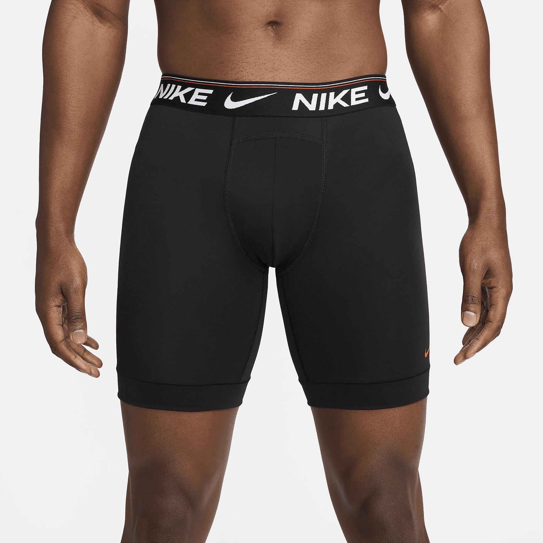 Nike Mens Ultra Comfort Dri-FIT Long Boxer Brief (3-Pack) | KE1263-001 Product Image